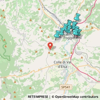 Mappa SP 36, 53034 Colle di Val D'Elsa SI (4.445)