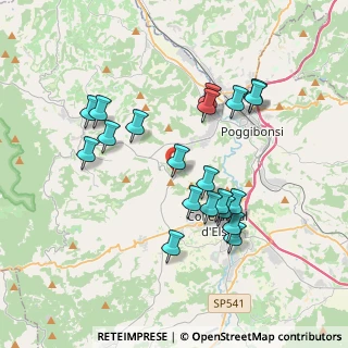 Mappa SP 36, 53034 Colle di Val D'Elsa SI (3.664)
