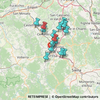 Mappa SP 36, 53034 Colle di Val D'Elsa SI (10.97188)