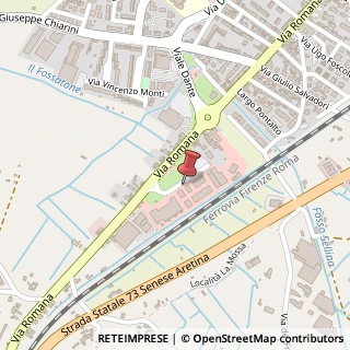Mappa Via Pievan Landi, 20, 52100 Arezzo, Arezzo (Toscana)