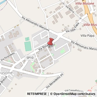 Mappa Via Martin Luther King, 8, 60025 Loreto, Ancona (Marche)