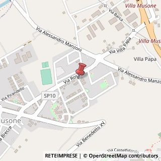 Mappa Via Hemingway, 21, 60025 Loreto, Ancona (Marche)