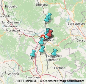 Mappa Località Agazzi Alto, 52100 Arezzo AR, Italia (7.94083)