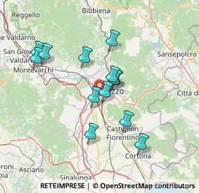 Mappa Località Agazzi Alto, 52100 Arezzo AR, Italia (12.75231)