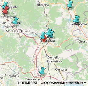 Mappa Località Agazzi Alto, 52100 Arezzo AR, Italia (22.81636)