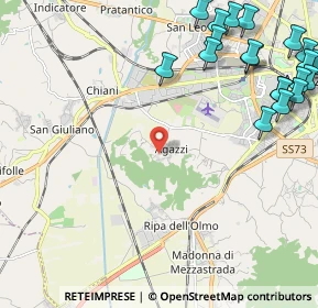 Mappa Località Agazzi Alto, 52100 Arezzo AR, Italia (3.2585)