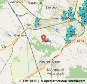 Mappa Località Agazzi Alto, 52100 Arezzo AR, Italia (3.20571)