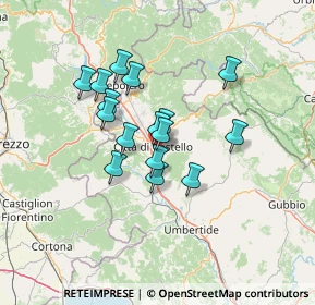 Mappa Località Zoccolanti, 06012 Città di Castello PG, Italia (10.7125)