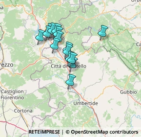 Mappa Località Zoccolanti, 06012 Città di Castello PG, Italia (10.87267)