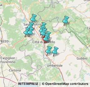 Mappa Località Zoccolanti, 06012 Città di Castello PG, Italia (9.875)
