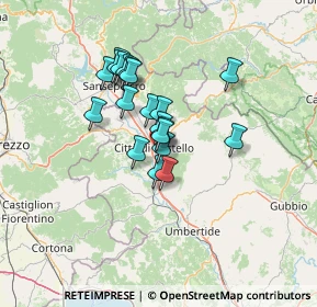 Mappa Località Zoccolanti, 06012 Città di Castello PG, Italia (10.235)