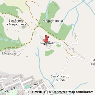 Mappa Località Poggiarello, 20, 53036 Poggiarello SI, Italia, 53036 Poggibonsi, Siena (Toscana)