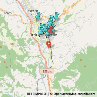Mappa Via Oderisi da Gubbio, 06012 Città di Castello PG, Italia (1.68273)