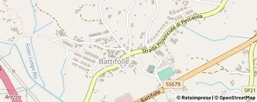 Mappa Arezzo