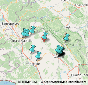 Mappa Via Roma, 06026 Pietralunga PG, Italia (13.859)