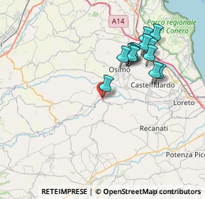 Mappa C.da Passatempo, 62010 Montefano MC, Italia (7.56857)