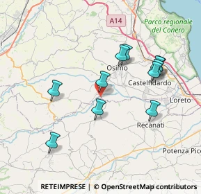 Mappa C.da Passatempo, 62010 Montefano MC, Italia (7.30273)