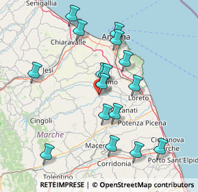 Mappa C.da Passatempo, 62010 Montefano MC, Italia (15.57188)
