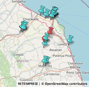 Mappa C.da Passatempo, 62010 Montefano MC, Italia (16.24)