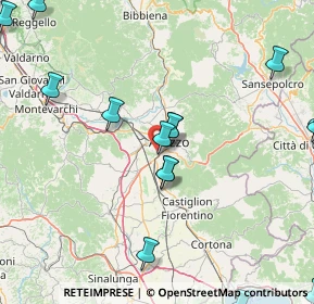 Mappa Località Bagnaia, 52100 Arezzo AR, Italia (22.19533)