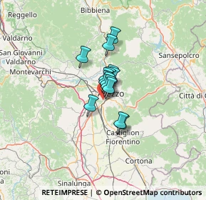 Mappa Località Bagnaia, 52100 Arezzo AR, Italia (6.54214)