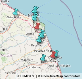 Mappa Via Nicola Bobadilla, 62019 Macerata MC, Italia (13.52714)