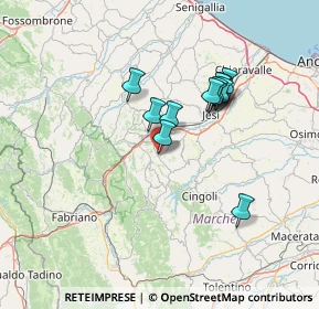 Mappa Via Marianna Ferranti, 60034 Cupramontana AN, Italia (11.715)