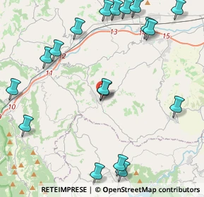 Mappa Via Marianna Ferranti, 60034 Cupramontana AN, Italia (6.0165)