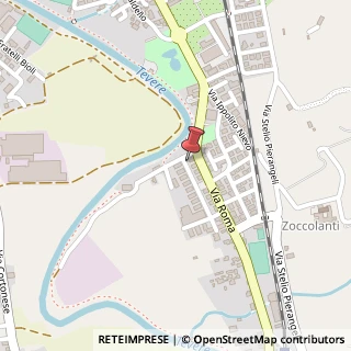 Mappa Via Oderisi da Gubbio, 1, 06012 Città di Castello, Perugia (Umbria)