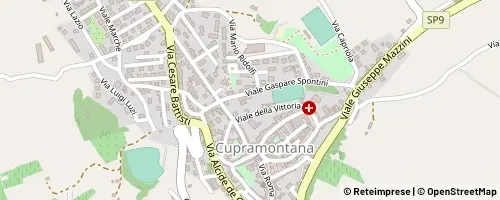 Mappa Cupramontana