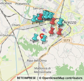 Mappa Loc, 52100 Arezzo AR, Italia (1.664)