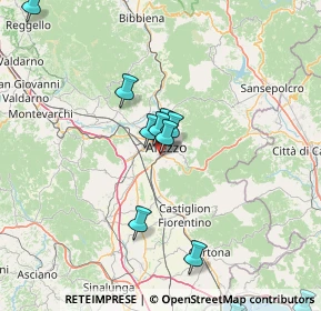Mappa Via Padre Teodosio, 52100 Arezzo AR, Italia (24.63933)