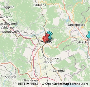 Mappa Via Padre Teodosio, 52100 Arezzo AR, Italia (52.47417)