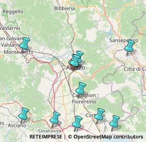 Mappa Via Padre Teodosio, 52100 Arezzo AR, Italia (18.79364)