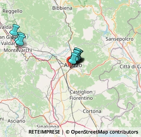 Mappa Via Padre Teodosio, 52100 Arezzo AR, Italia (8.4)