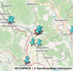 Mappa Via Padre Teodosio, 52100 Arezzo AR, Italia (18.25091)