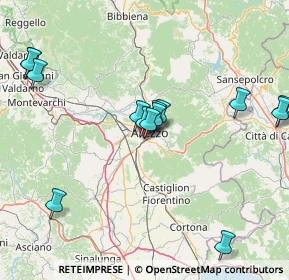 Mappa Via Padre Teodosio, 52100 Arezzo AR, Italia (16.85429)