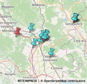 Mappa Via Padre Teodosio, 52100 Arezzo AR, Italia (12.25286)