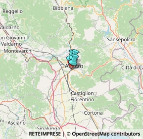 Mappa Via Padre Teodosio, 52100 Arezzo AR, Italia (48.0025)