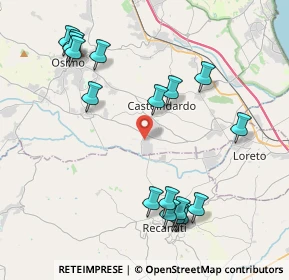 Mappa Via O, 60022 Castelfidardo AN, Italia (4.73118)