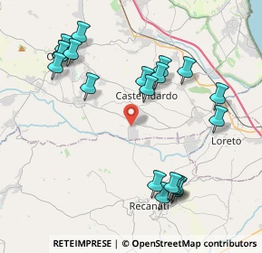Mappa Via O, 60022 Castelfidardo AN, Italia (4.587)