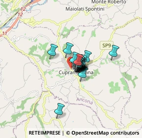 Mappa Via Cesare Battisti, 60034 Cupramontana AN, Italia (0.685)