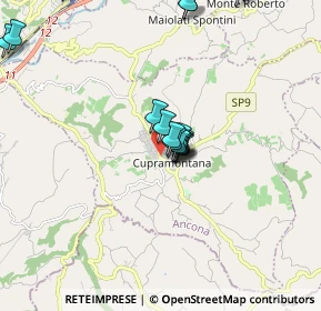 Mappa Via Cesare Battisti, 60034 Cupramontana AN, Italia (2.3155)