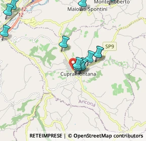 Mappa Via Cesare Battisti, 60034 Cupramontana AN, Italia (2.06615)