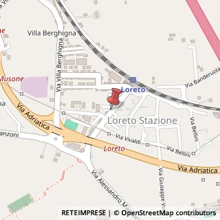 Mappa Via Rampolla, 34, 60025 Loreto, Ancona (Marche)
