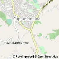 Mapa Cupramontana