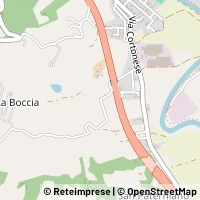 Map Città di Castello