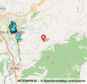 Mappa Citta', 06012 Città di Castello PG, Italia (3.06167)