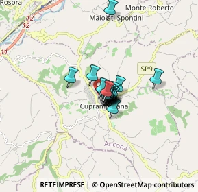 Mappa Via Ugo la Malfa, 60034 Cupramontana AN, Italia (0.743)