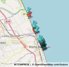 Mappa SP 100, 60025 Porto Recanati MC (1.5345)
